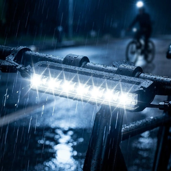 Bike Light 1400 Lumens USB Rechargeable Weatherproof