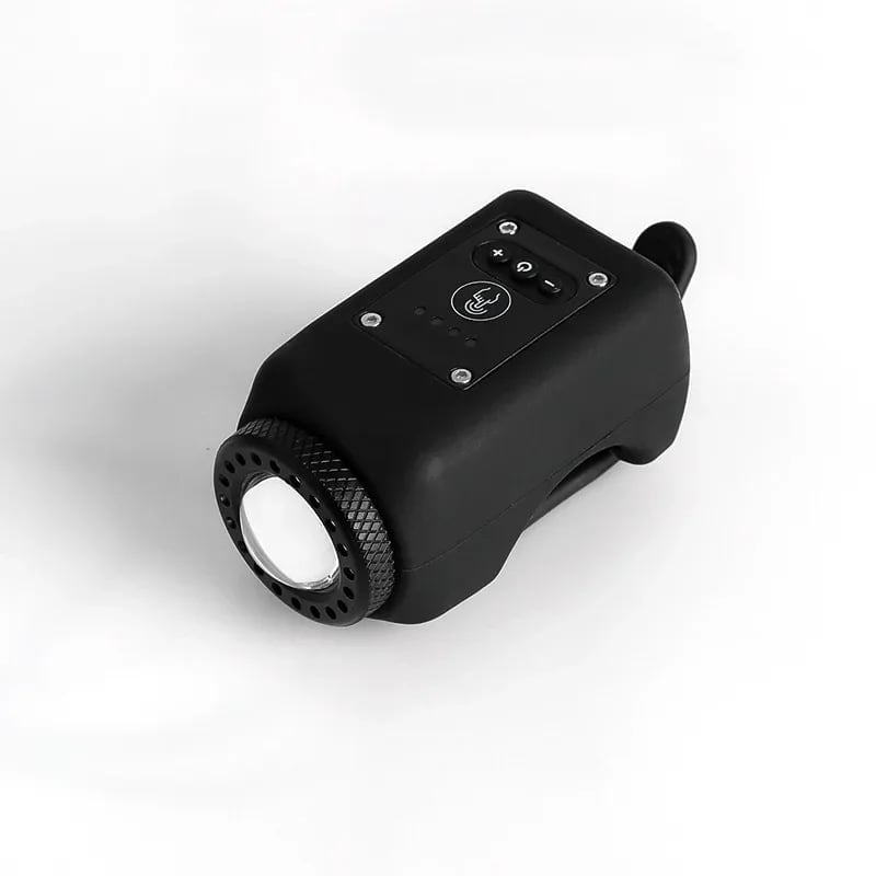 Bike Light With Horn USB Rechargeable Tool-Free Mount