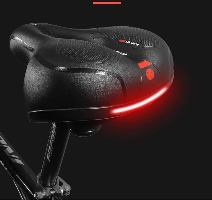 Bike Saddle Ergonomic Shock-Absorbing Ventilated