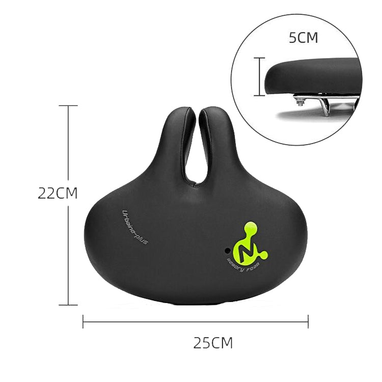 Bike Saddle Nose-Free Foam-Padded Water-Resistant