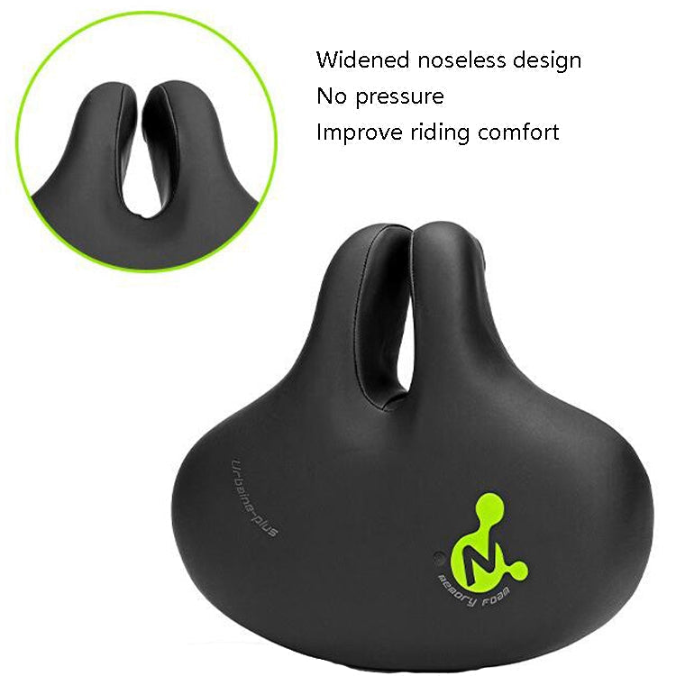 Bike Saddle Nose-Free Foam-Padded Water-Resistant