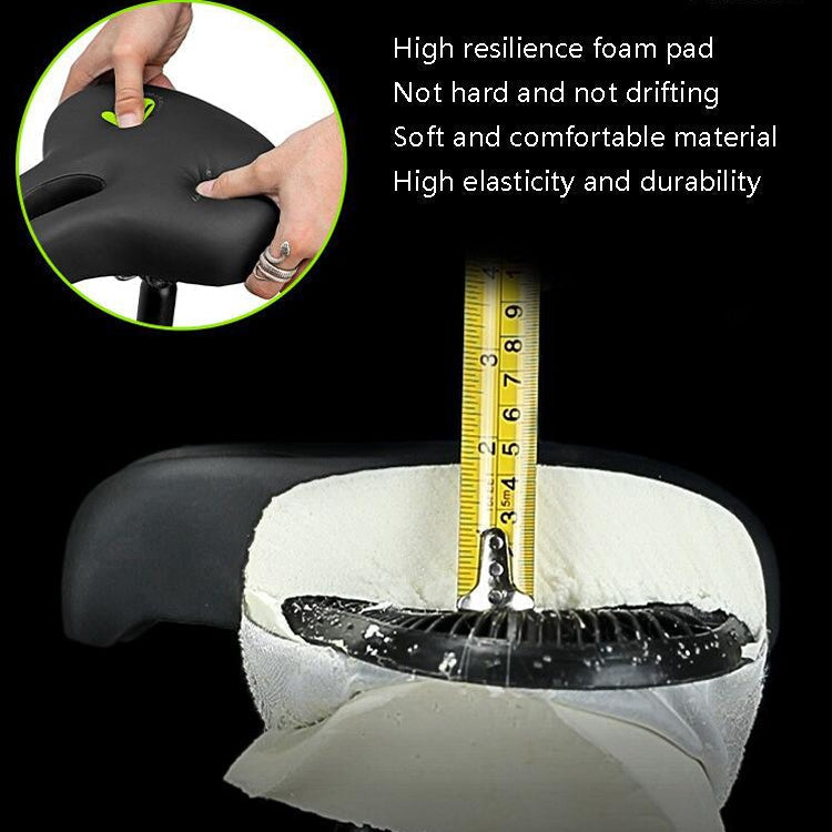 Bike Saddle Nose-Free Foam-Padded Water-Resistant
