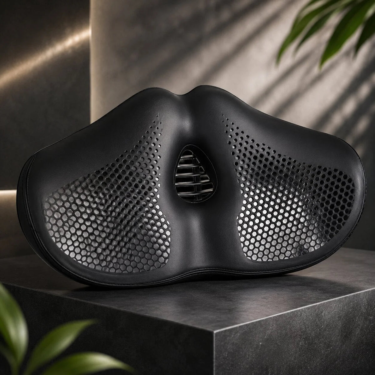 Bike Saddle Noseless Extra Wide Dual-Spring & High-Density Foam
