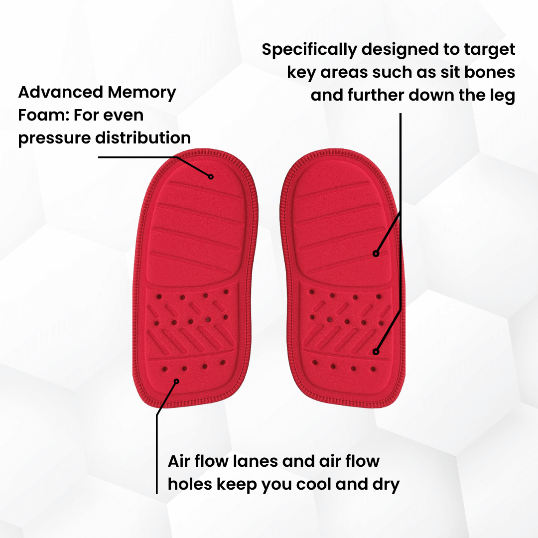 Bike Seat Ergonomic Padded Adjustable Standing & Reclined