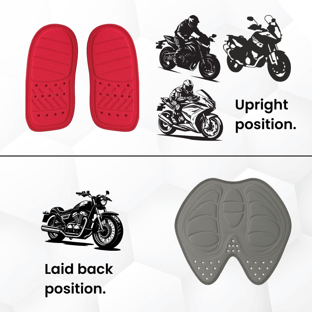 Bike Seat Ergonomic Padded Adjustable Standing & Reclined