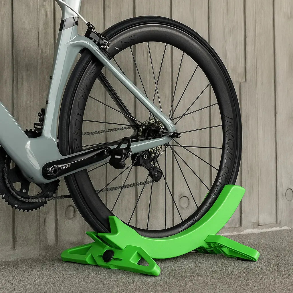 Bike Stand Adjustable Fit Tool-Free Assembly Rubber Feet