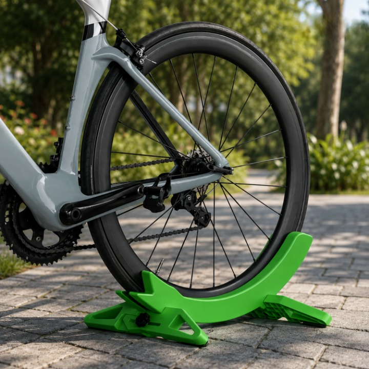 Bike Stand Fits 30-80 Mm Tires Non-Slip Rubber Feet