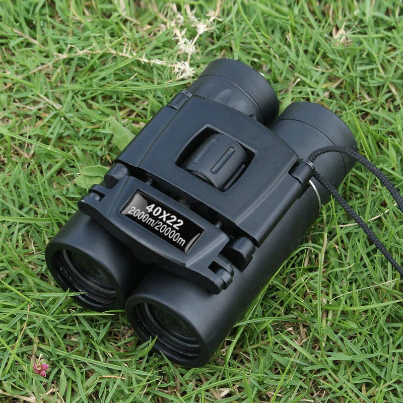 Binoculars 40x Magnification Compact Folding Multi-Coated