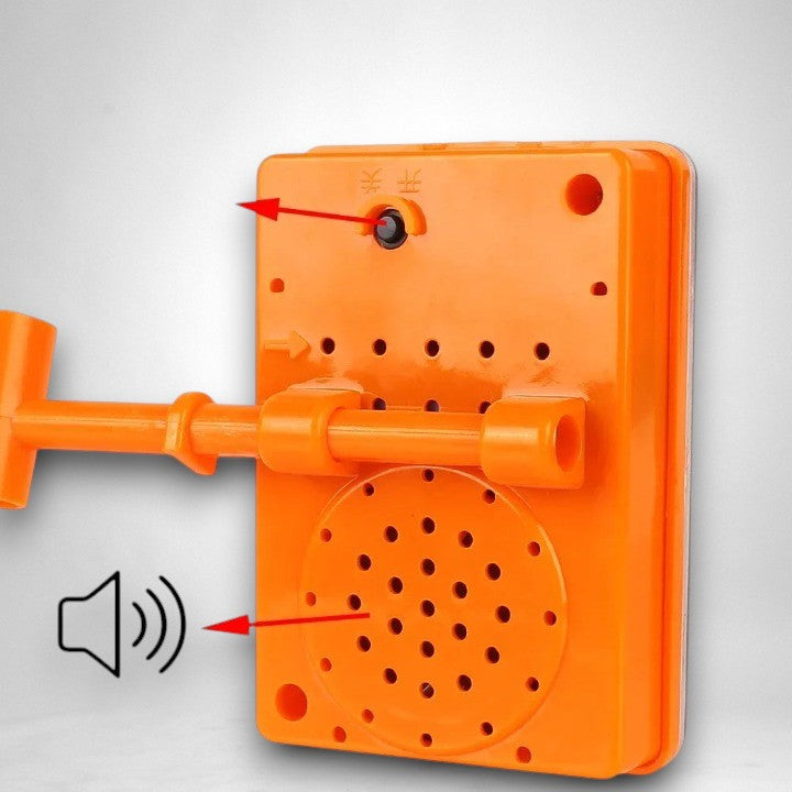 Bird Deterrent Solar-Powered 360° Rotating Reflectors & Ultrasonic Sound