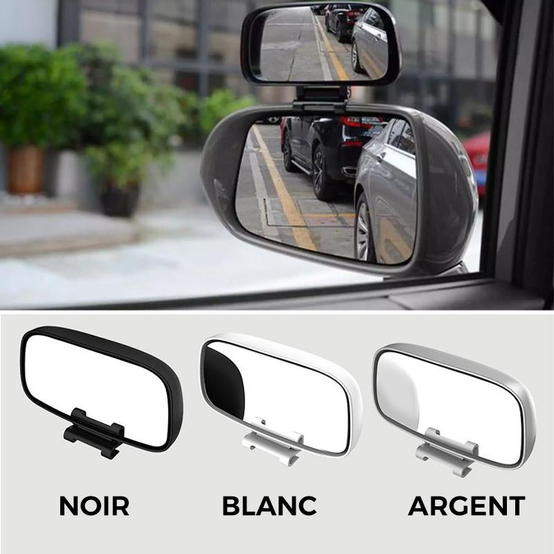 Blind Spot Mirror Adjustable Angle Clip-On & Universal Fit