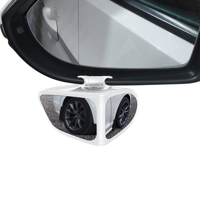 Blind Spot Mirror Dual-Lens 360° Adjustable & Self-Adhesive