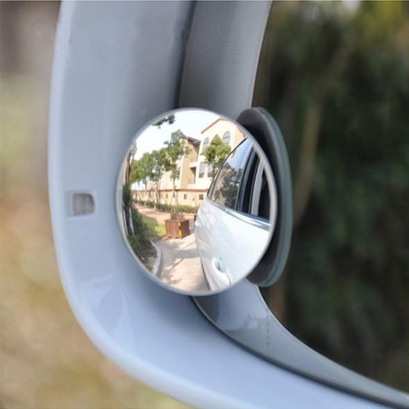 Blind Spot Mirror Frameless Convex 360 Degree Adjustable