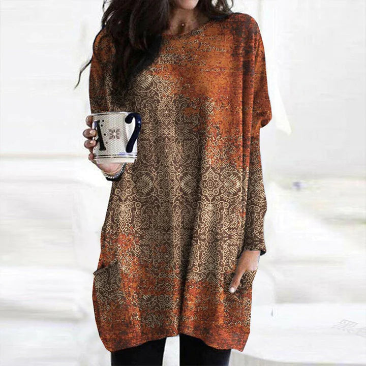 Blouse Vintage-Inspired Breathable & Comfortable