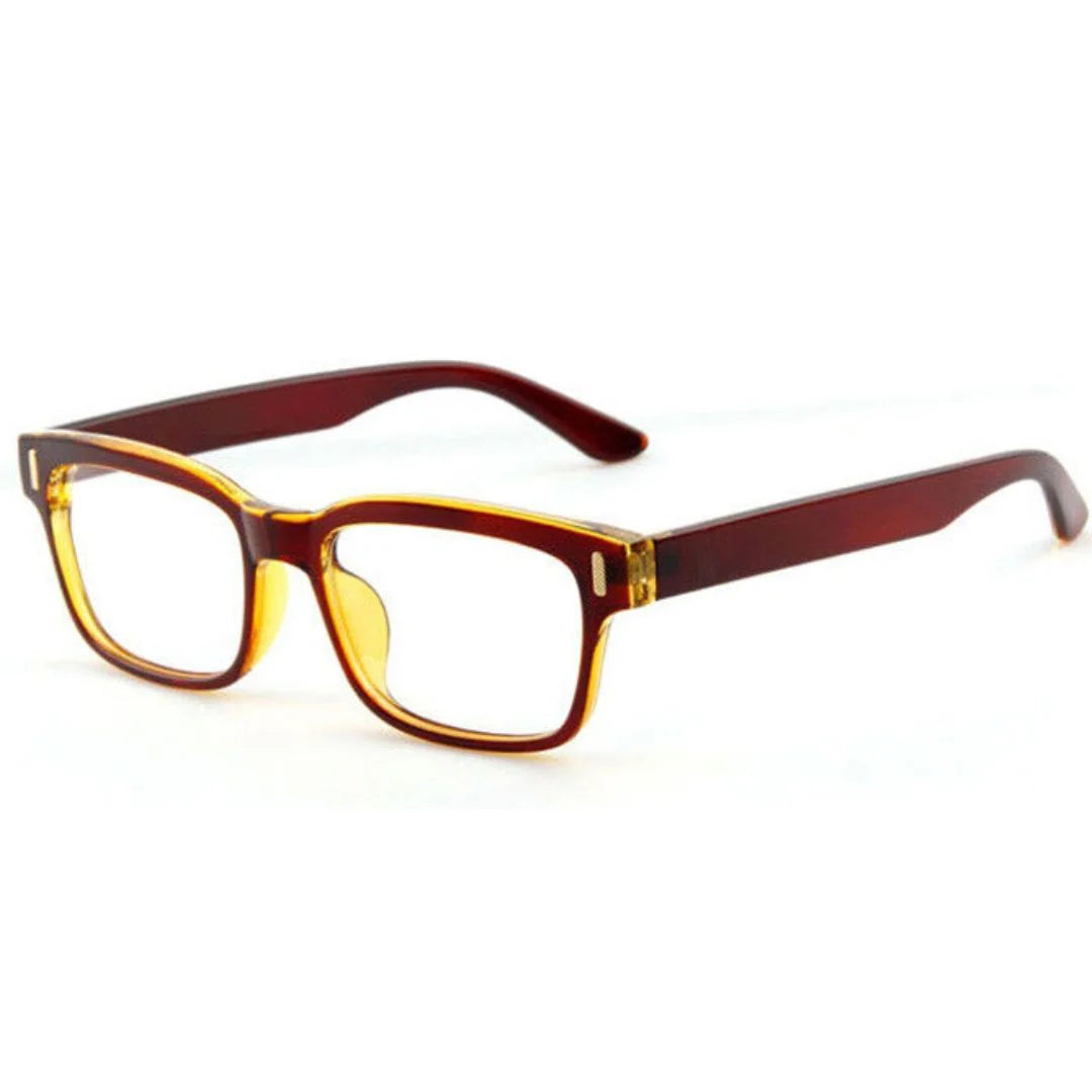 Blue Light Glasses Rectangular Frame Blocks 95% Blue Light