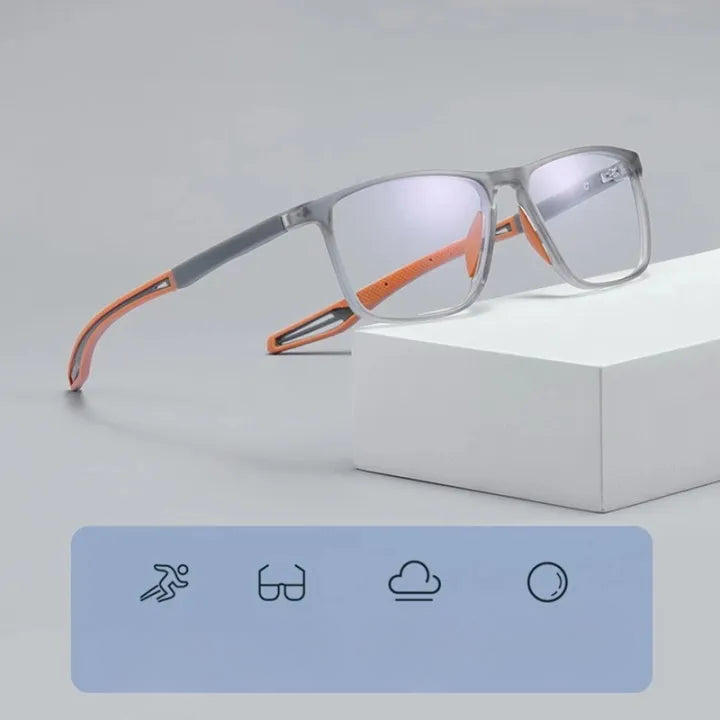 Blue Light Glasses Ultra-Light Titanium Frame Scratch-Resistant Lenses
