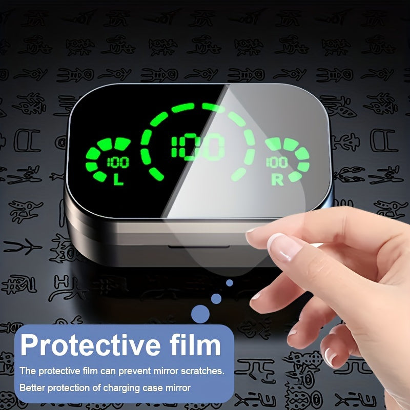 Bluetooth In-Ear Headphones LED Charging Case & Touch Controls
