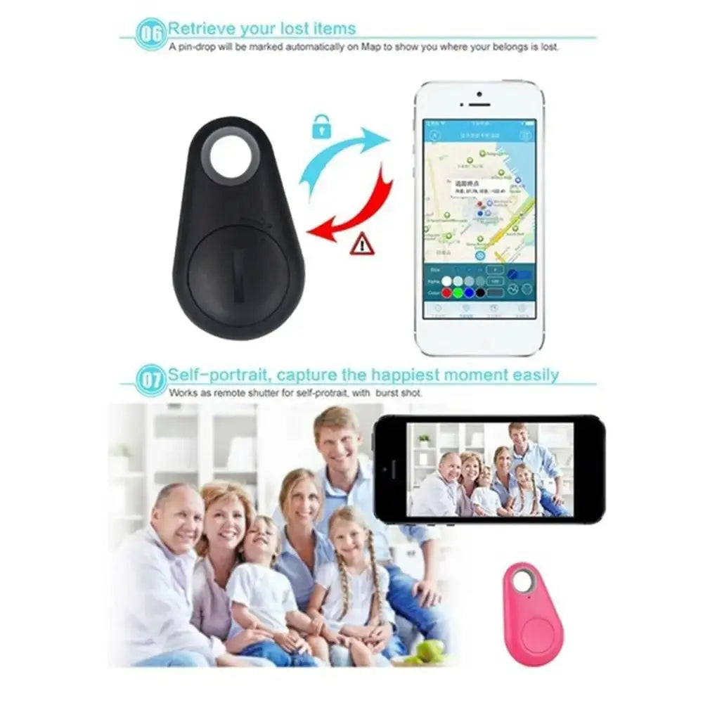 Bluetooth Key Finder App & Loud Alarm 5-Pack