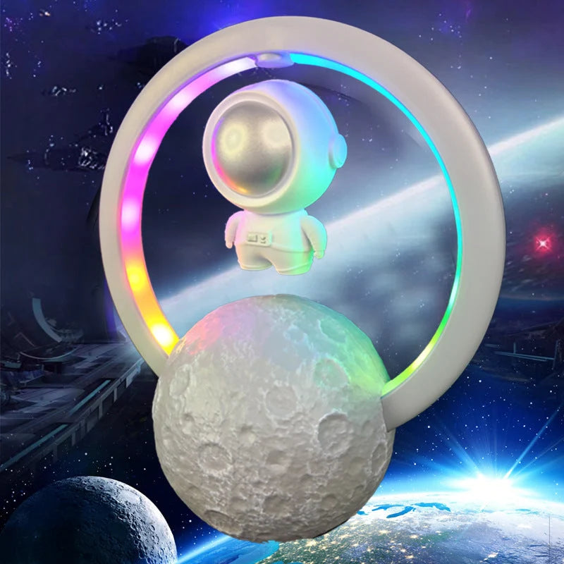 Bluetooth Speaker Magnetic Levitation Multicolor LED