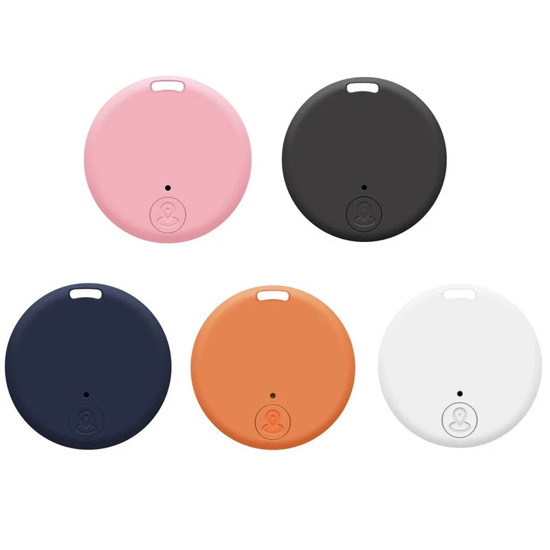 Bluetooth Tracker 2-Pack Flat Round Loud Alarm