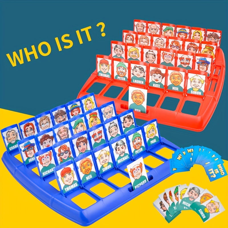 Board Game Guessing Game Compact Plastic Two Player