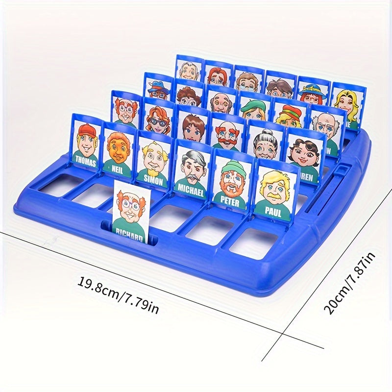 Board Game Guessing Game Compact Plastic Two Player