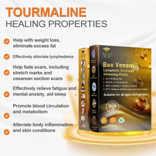 Body Care Patch Transdermal Bee Venom & Herbal Extracts 24-Hour