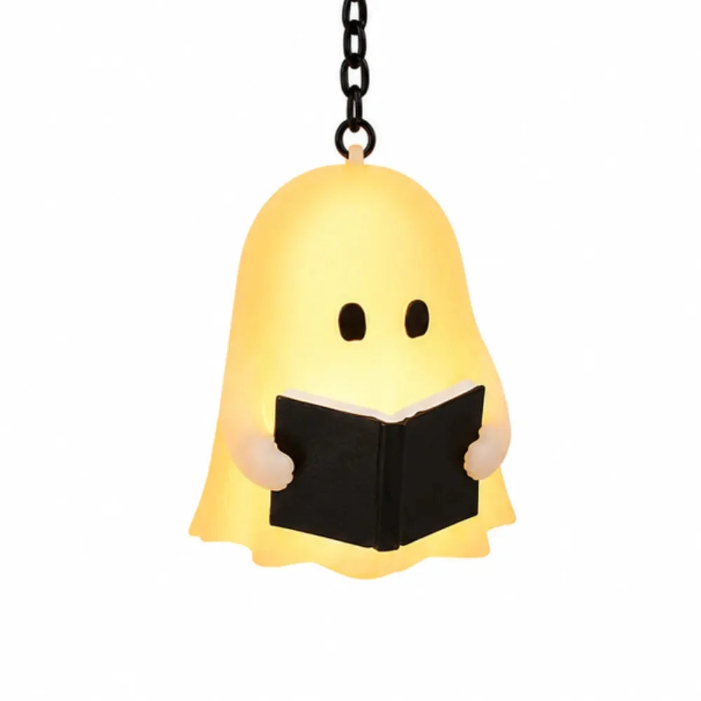 Bookshelf Lantern Slim Metal Battery Operated Warm LED