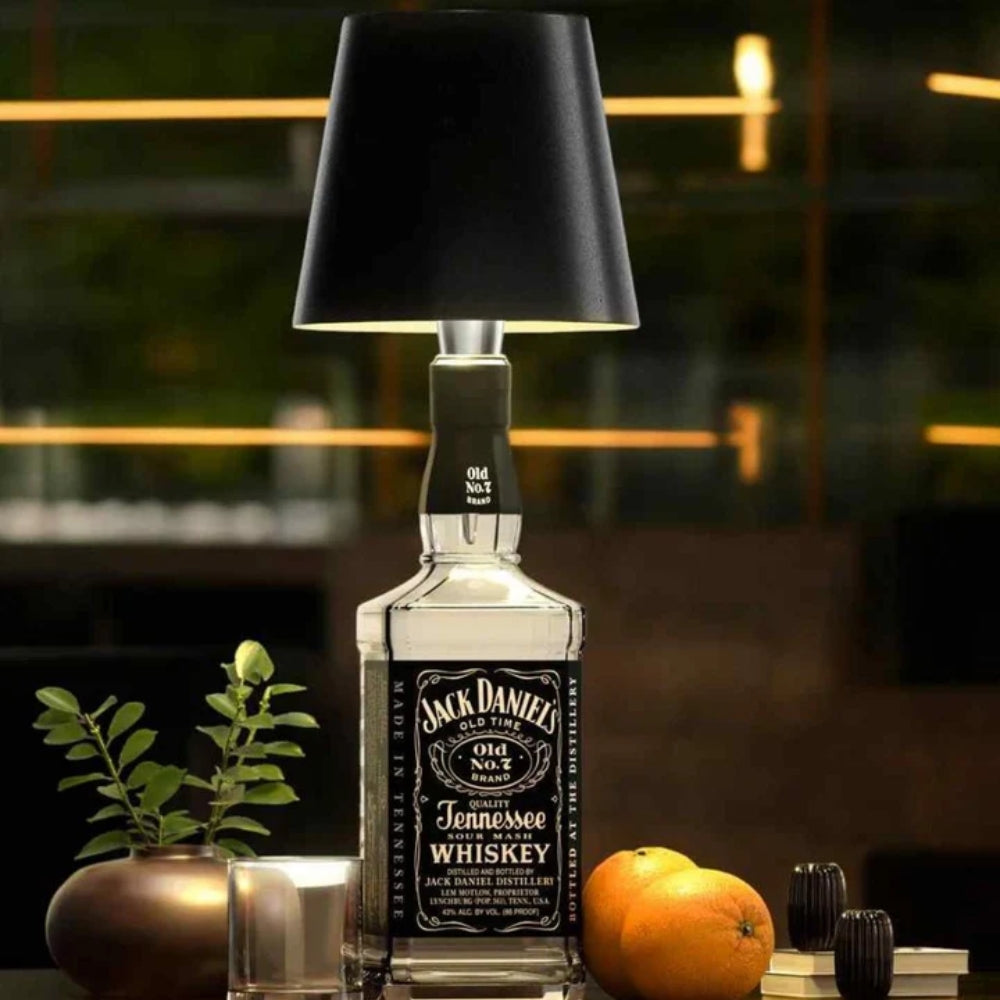Bottle Lamp Attachment Wireless & Rechargeable Dimmable LED