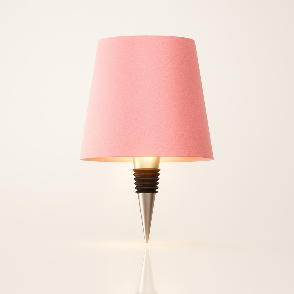 Bottle Lamp Attachment Wireless & Rechargeable Dimmable LED