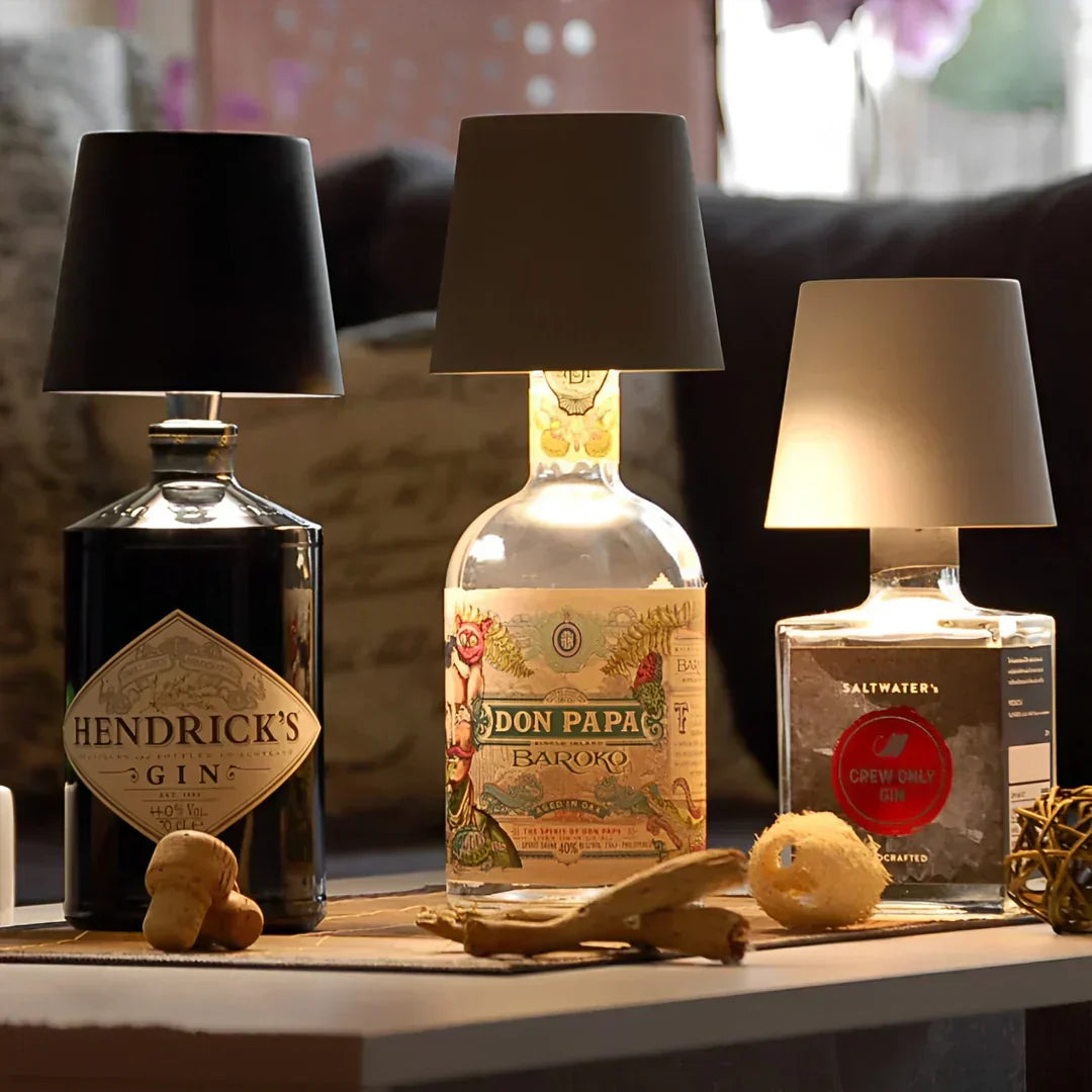 Bottle Lamp Clip-On USB Rechargeable Touch Dimmer