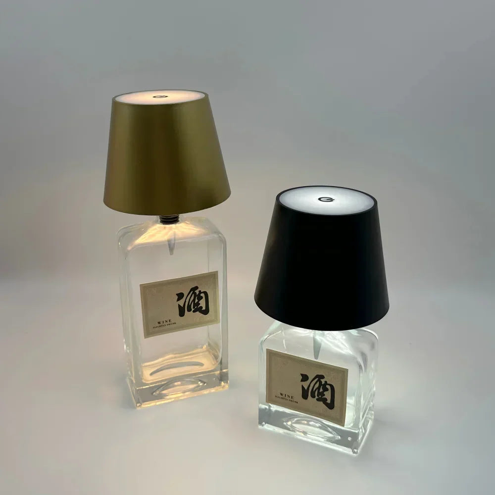 Bottle Lamp Clip-On USB Rechargeable Touch Dimmer