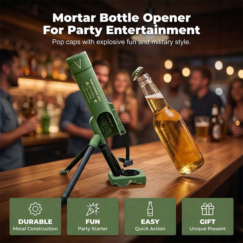 Bottle Opener Military Style Powerful Lever Action