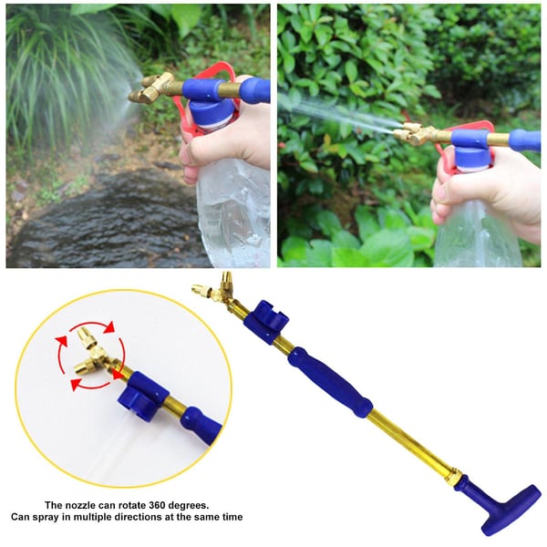 Bottle Spray Nozzle Adjustable Telescopic Mist & Water Jet
