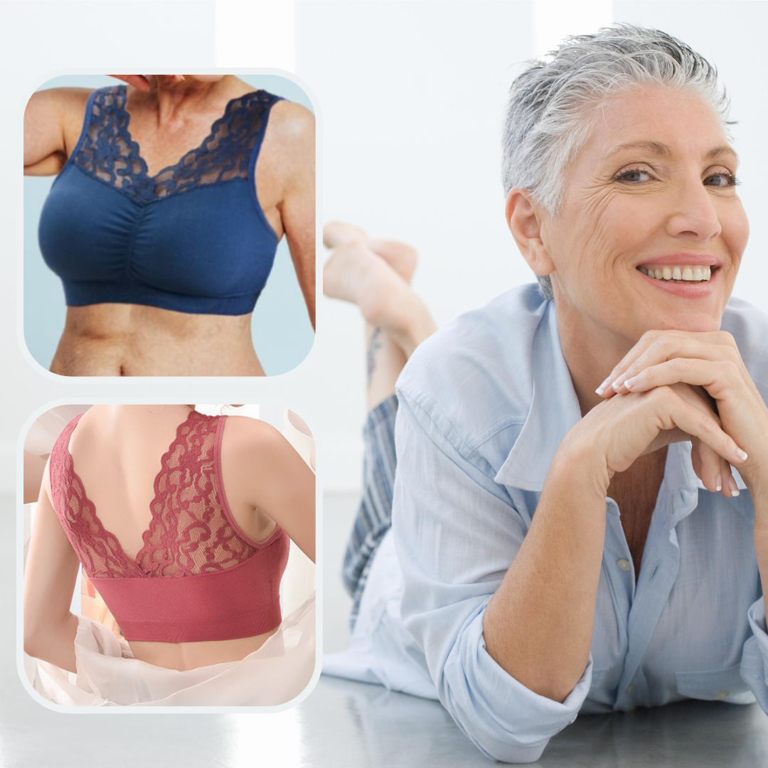 Bra Anti-Sagging Wire-Free Soft Breathable