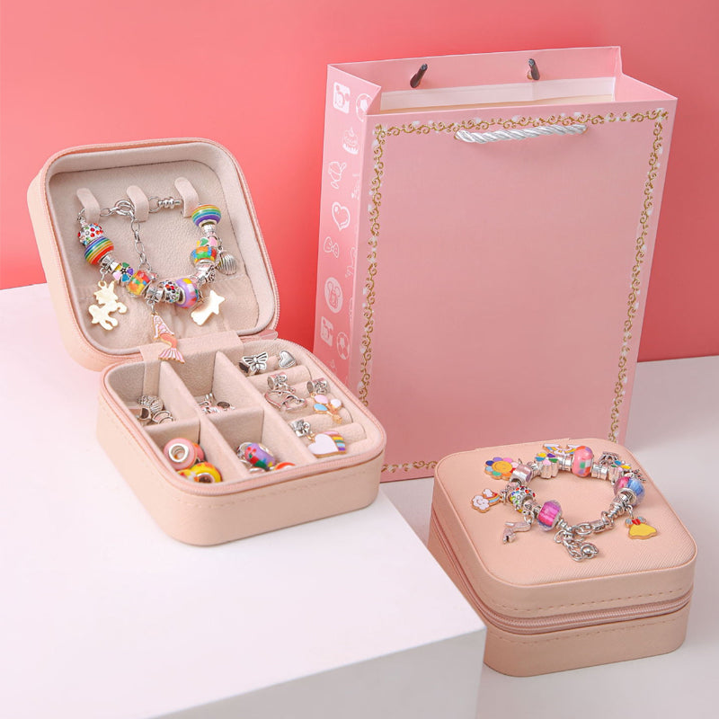 Bracelet Craft Kit Over 60 Pieces Gift Box