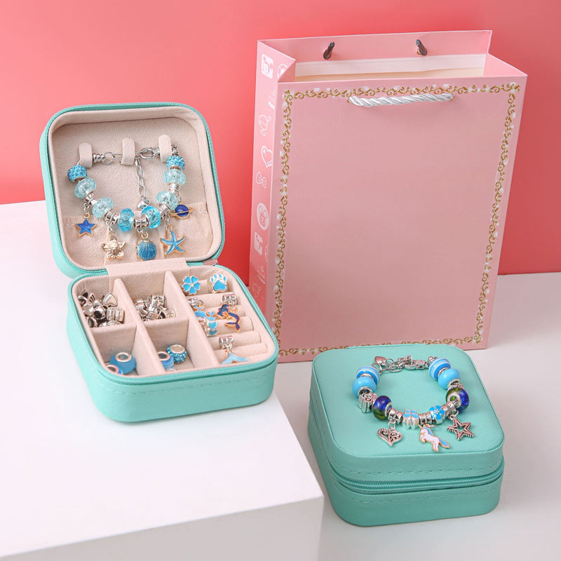 Bracelet Craft Kit Over 60 Pieces Gift Box