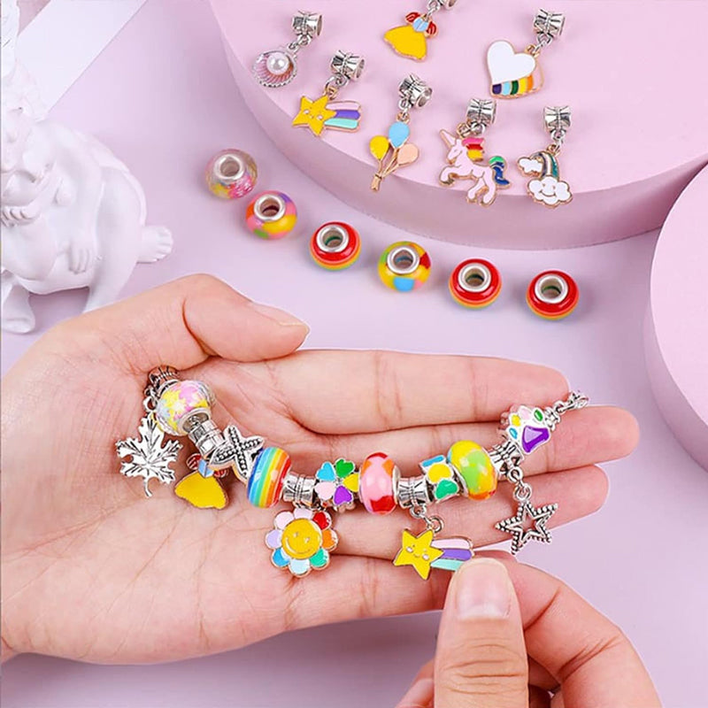 Bracelet Craft Kit Over 60 Pieces Gift Box