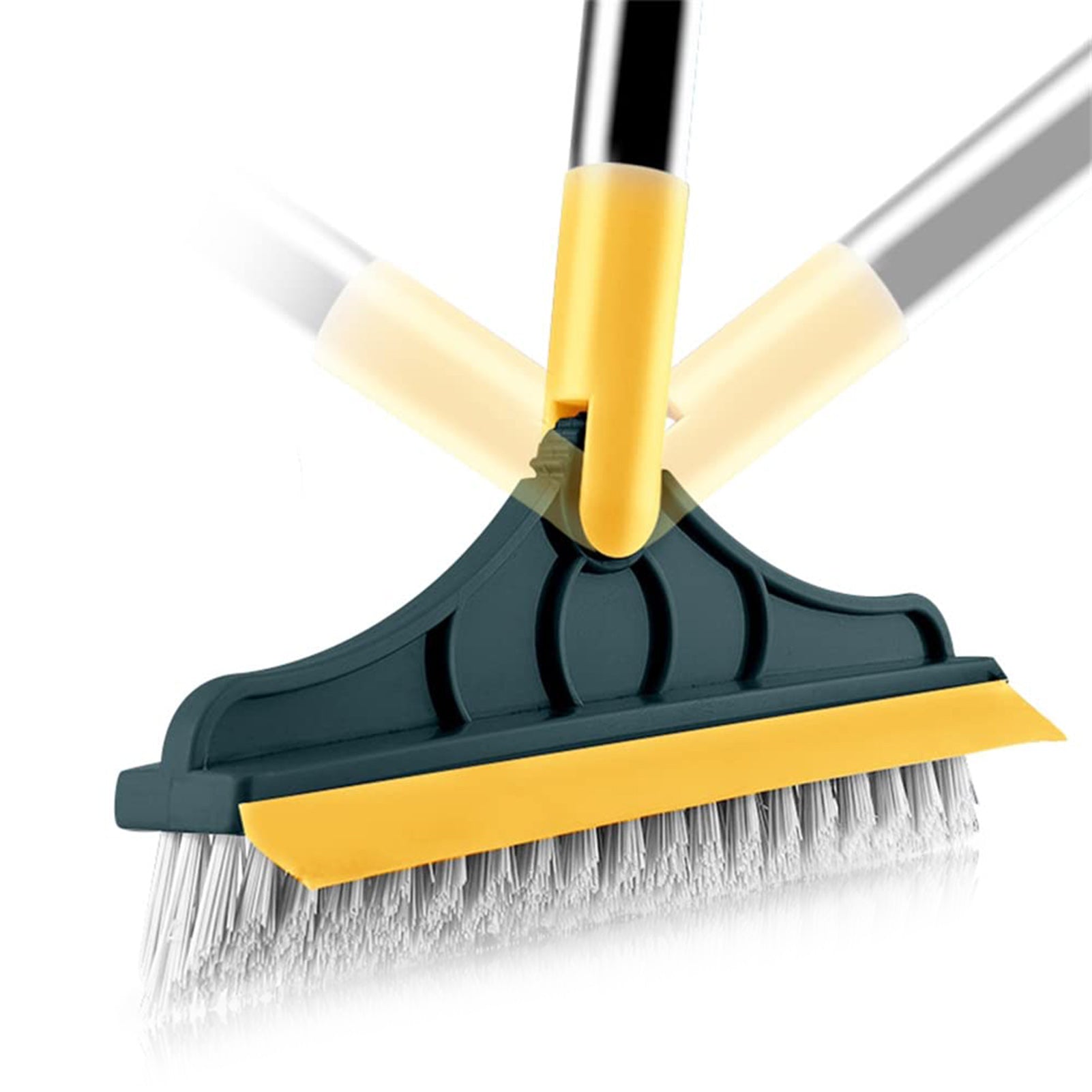 Broom Polypropylene Bristles Versatile & Ergonomic