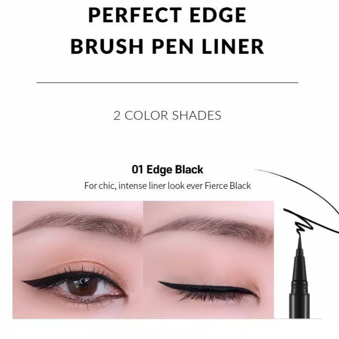 Brush Pen Eyeliner Ultra-Precise Brush Tip Waterproof & Smudge-Proof