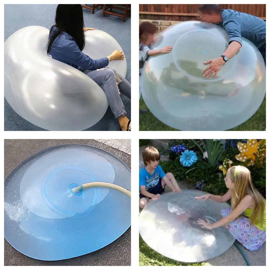 Bubble Ball Tear-Resistant TPR Supports 269 lb