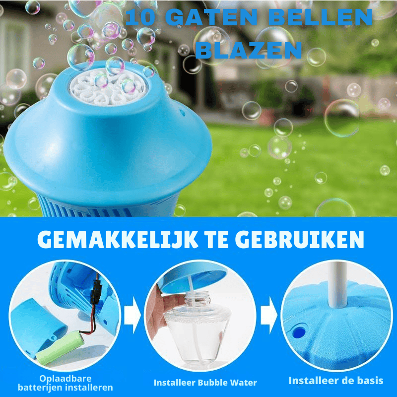 Bubble Machine 20,000 Bubbles Per Minute USB Or Battery