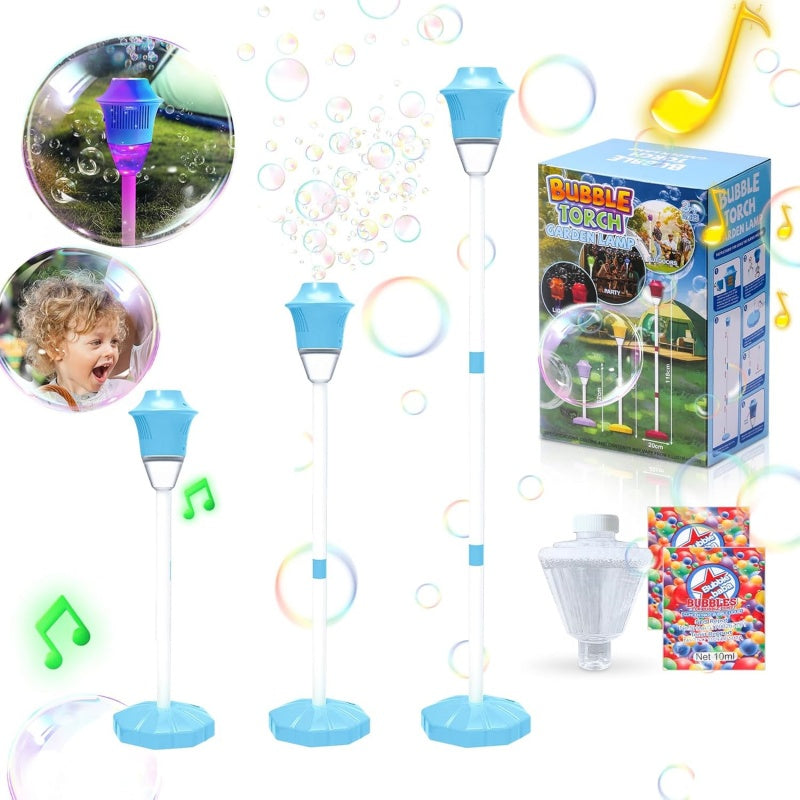 Bubble Machine Automatic LED Lights & Music