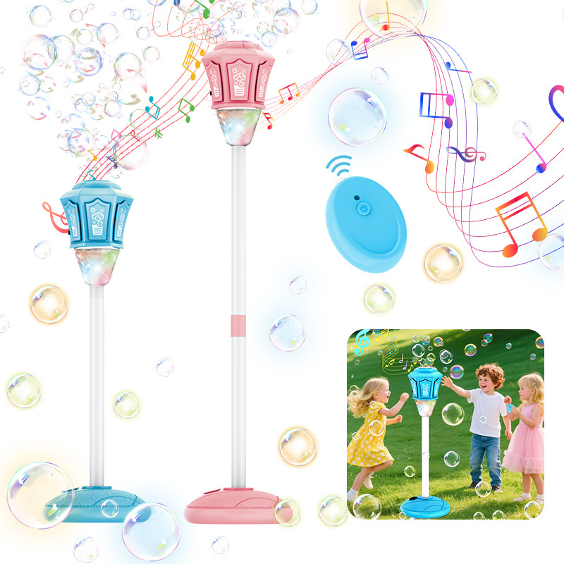 Bubble Machine Lamppost LED Remote Control 50 Meter Range
