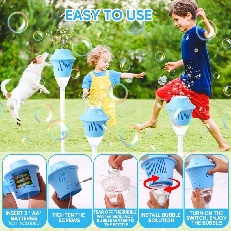 Bubble Machine Over 20,000 Bubbles Per Minute Rechargeable
