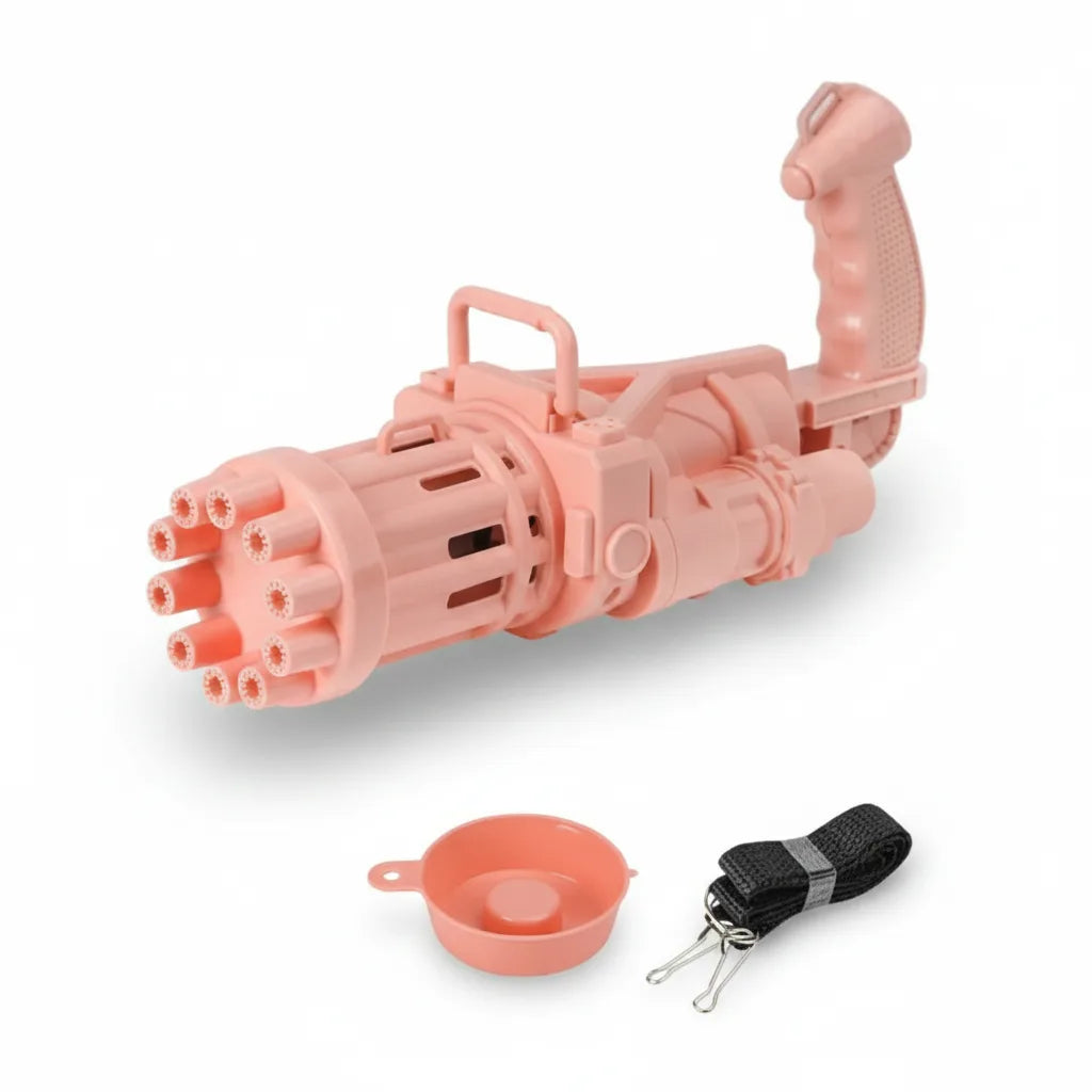 Bubble Machine Portable Light & Music Cooling Fan