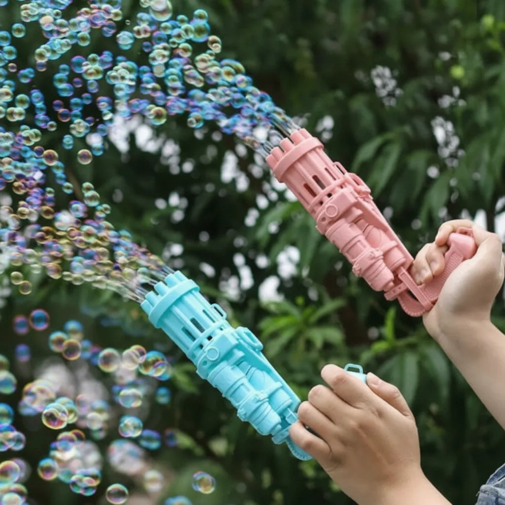 Bubble Machine Portable Light & Music Cooling Fan
