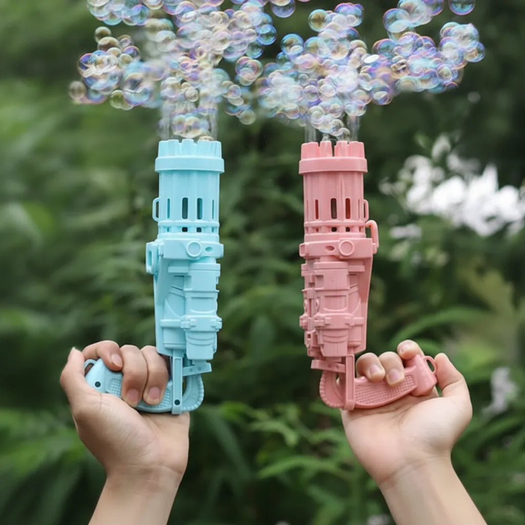 Bubble Machine Portable Light & Music Cooling Fan
