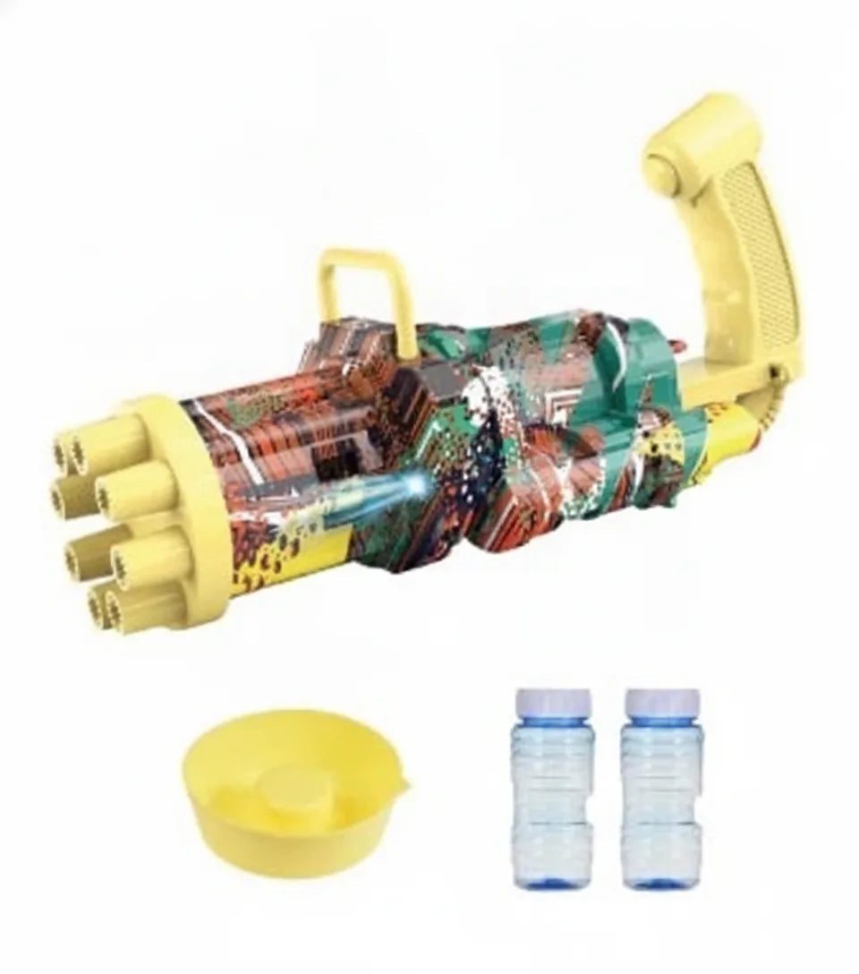 Bubble Machine Portable Light & Music Cooling Fan