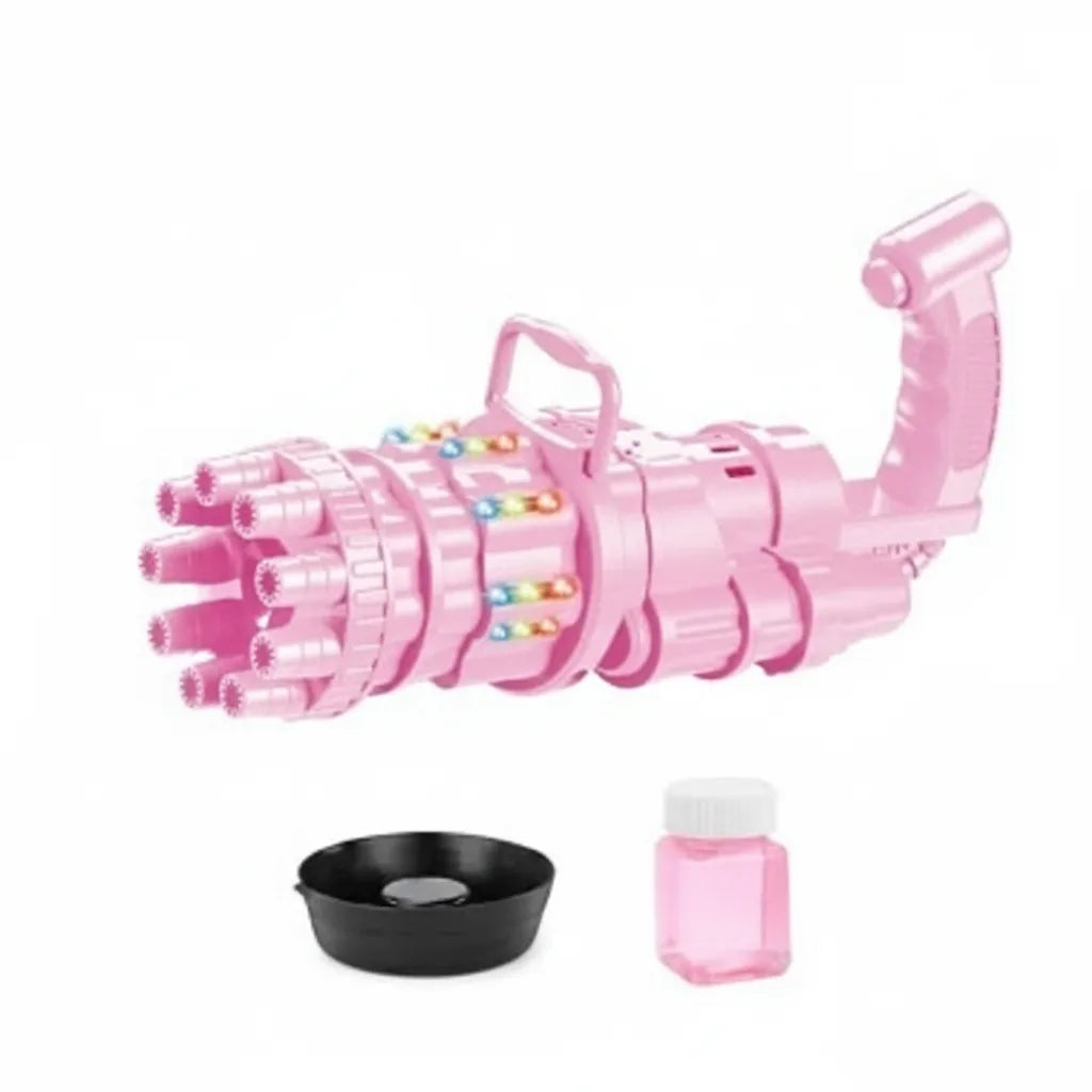 Bubble Machine Portable Light & Music Cooling Fan