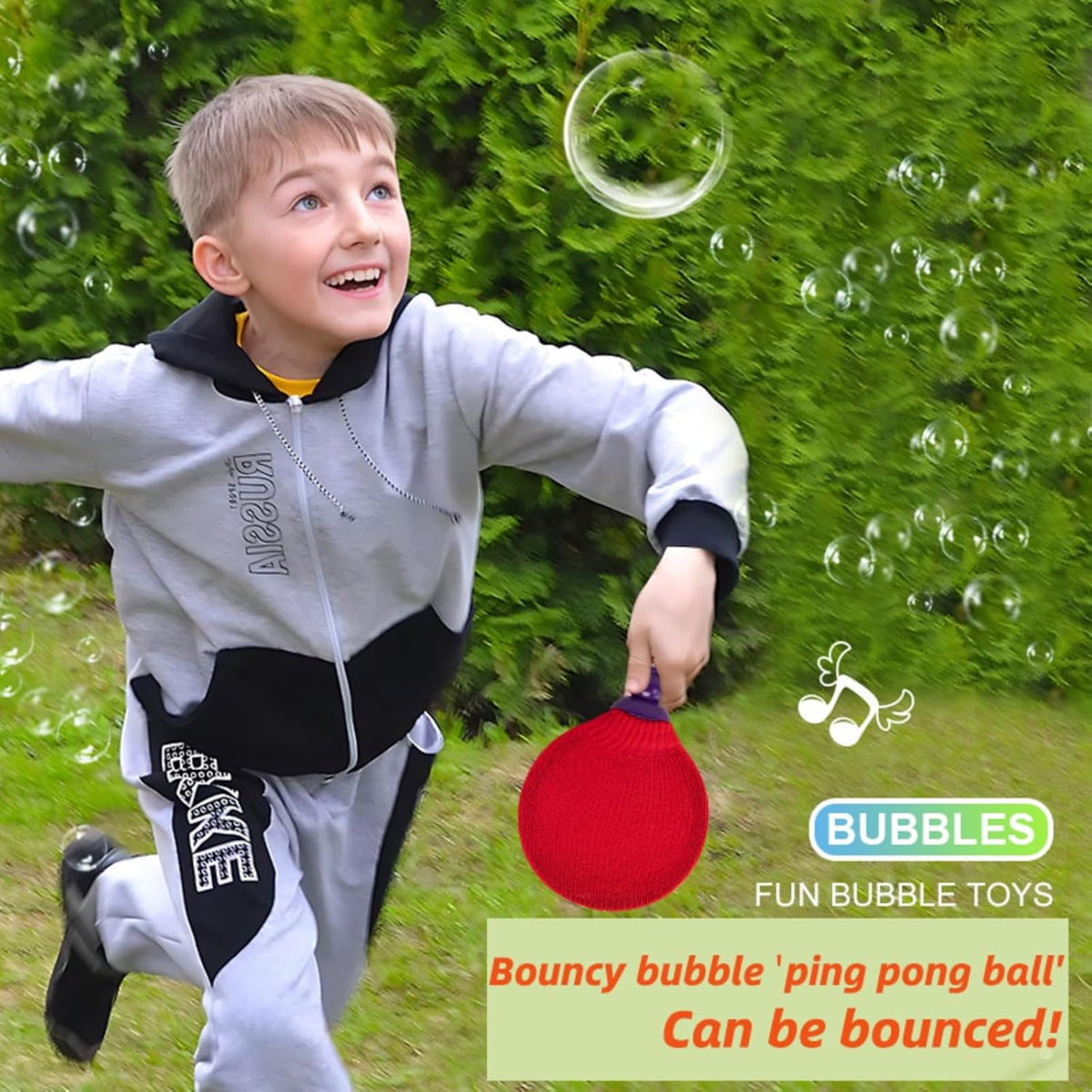 Bubble Paddle Set Hand-Eye Coordination Durable & Child-Safe Plastic